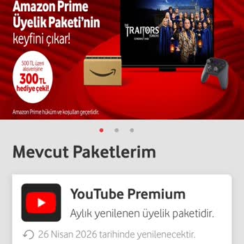 Vodafone’dan Çekilen Ücretle YouTube Premium Aktif Edilemedi