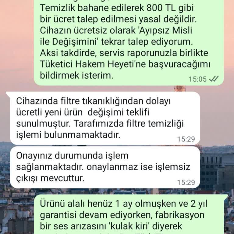 Hepsiburada’da Garanti Kapsamındaki Kulaklık İçin Haksız Değişim Ücreti Talebi