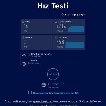 Superonline 1000 Mbps Paketi Söz Verilen Hıza Ulaşamıyor
