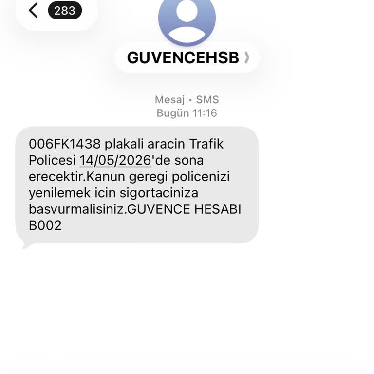 Araç Poliçesi Yanlış Bildirimi Ve Kişisel Veri Kullanım Şüphesi