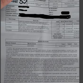 Enza Home'dan Tekli Berjer Teslimatı İçin Acil Ve Kesin Talep