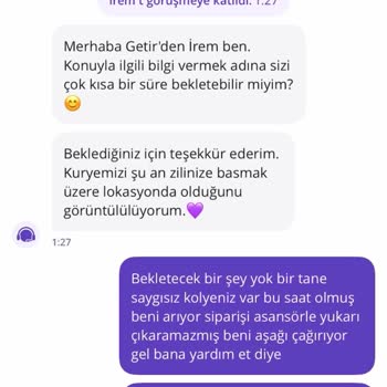Getir Kuryenin Teslimatı Reddetmesi, Sipariş İptali ve İndirim Hakkının Silinmesi
