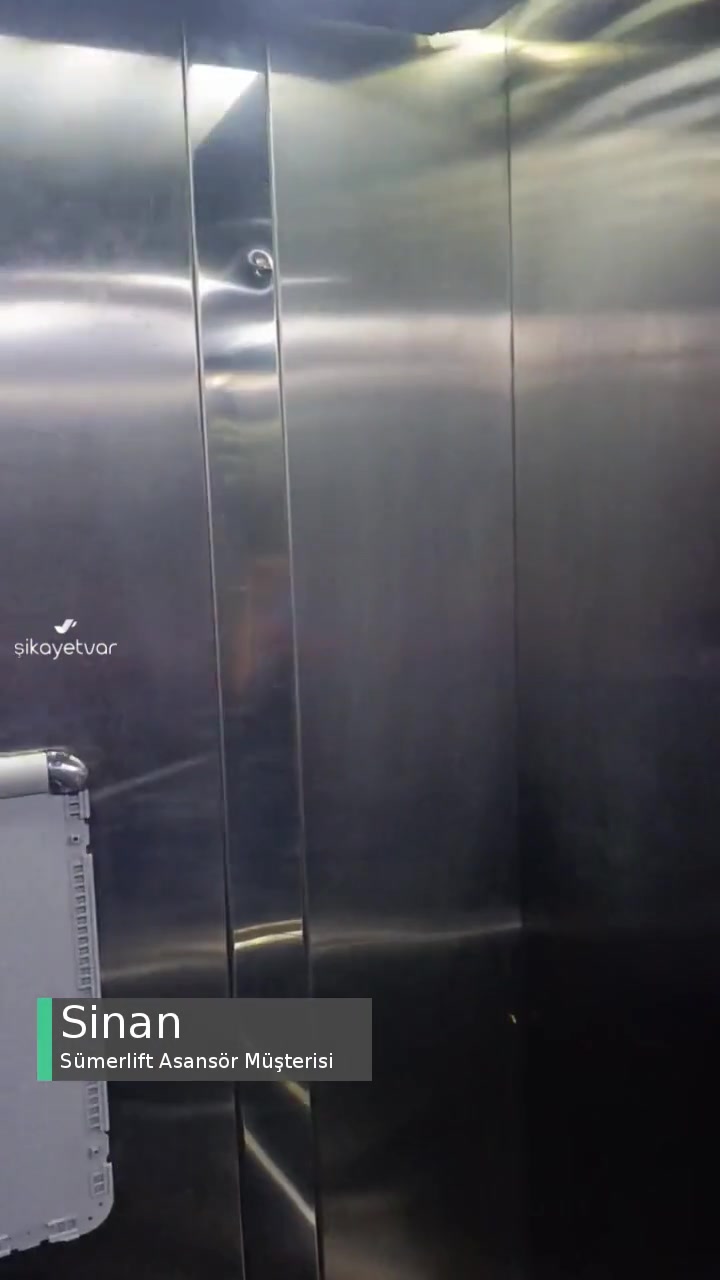Sümerlift Asansör Kırmızı Etiket Olmasına Rağmen Aktif! videonun kapak resmi