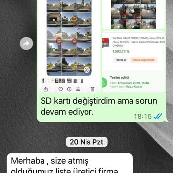 70Mai 500s Pro Kamera Sürekli Arızalı, Servis Ve Satıcı İade Talebimi Reddetti