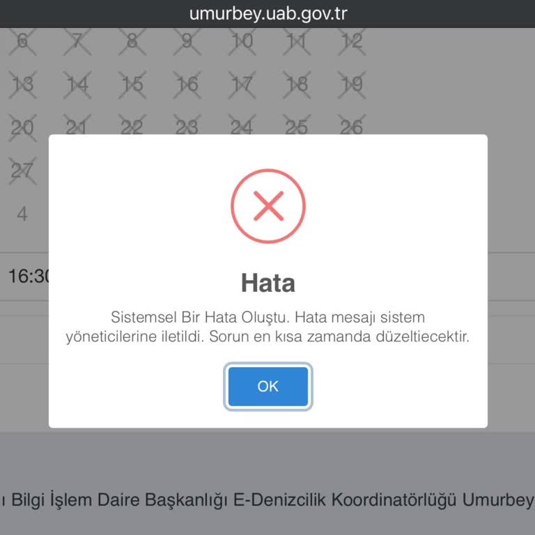 E-Devlet Umurbey Randevu Sistemindeki Sürekli Hata Mağduriyet Yaratıyor