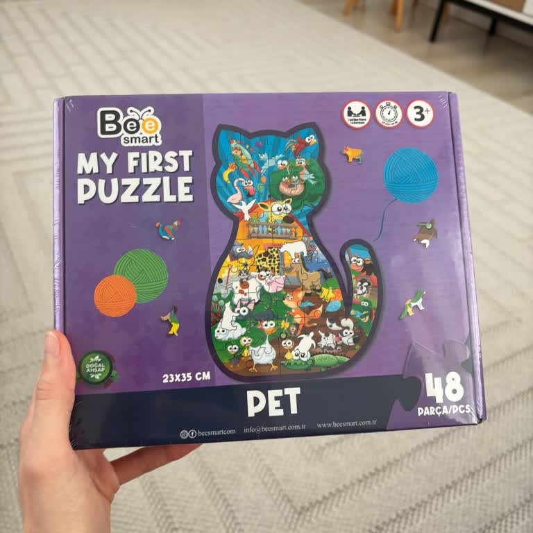 Siparişim Yanlış Gönderildi: Bee Smart Ahşap Hayvanlar Yerine Puzzle Aldım