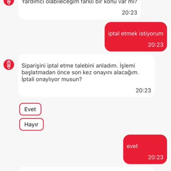 Yanlış Şube Siparişinin İptal Edilememesi Ve 275 TL İade Talebi