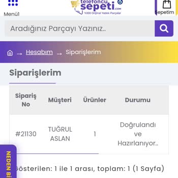 Acil Kargo İsteği: Samsung A73 Ekran Siparişi Gecikti Ve Bilgi Yok