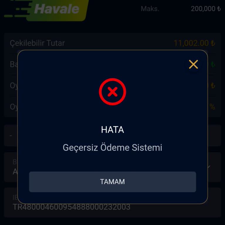 10.000 TL Bakiye Çekimim Engellendi, Canlı Destek Sorun Çözmüyor