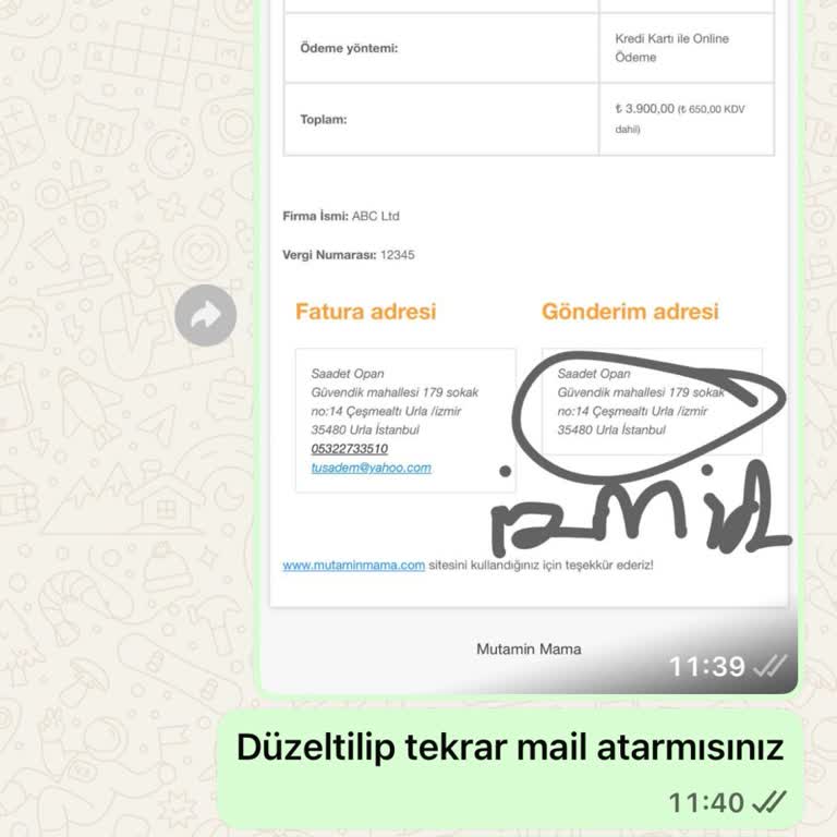 Adres Düzeltmesine Rağmen Ürün Teslim Edilmedi Ve İade Talebi