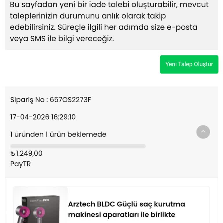 İade Ödemesi Gecikti, Firma Yanıt Vermiyor