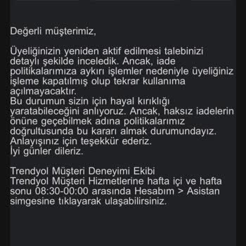 Beden Ve İade Kodu Karışıklığı Nedeniyle Haksız Hesap Kapatılması