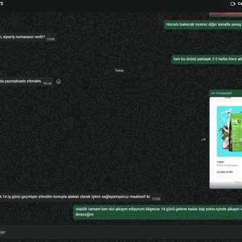 Hiq Protein Tozunda Plastik Parça Çıktı Ve Müşteri Hizmetleri Yanıtı Yetersiz