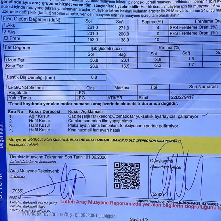 İlk Muayenede Bilgi Eksikliği Nedeniyle Tekrarlanan Ağır Kusur Ve Ek Ücret