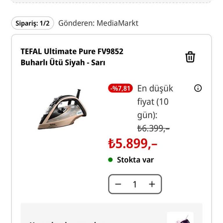 Media Markt Uygulamasında Görülen Fiyatın Aniden Artması Ve Çözüm Talebi