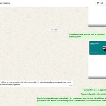Mini Araçta Çizik Ve Eksik Paspaslar İçin Hızlı Çözüm Talebi