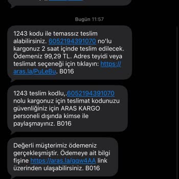 Eksik Parça İçin Ücretsiz Değişim Sözüne Rağmen 100 TL Kargo Ücreti Alındı