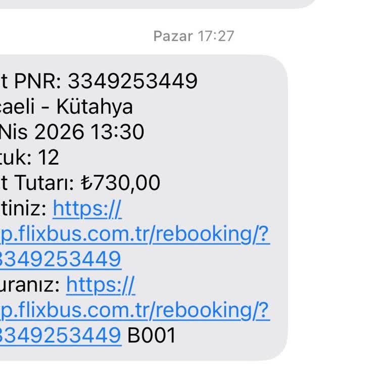 Erken Sefer Ve Saygısız Personel Tutumu İçin Özür Talebi