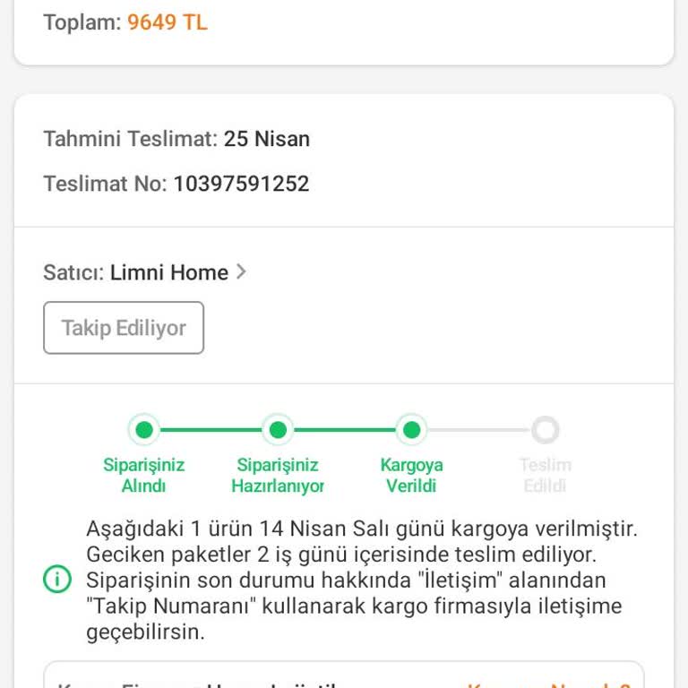 Teslim Edilemeyen Bahçe Balkon Seti İçin Uzun Süreli Gecikme Ve Cevapsız İletişim