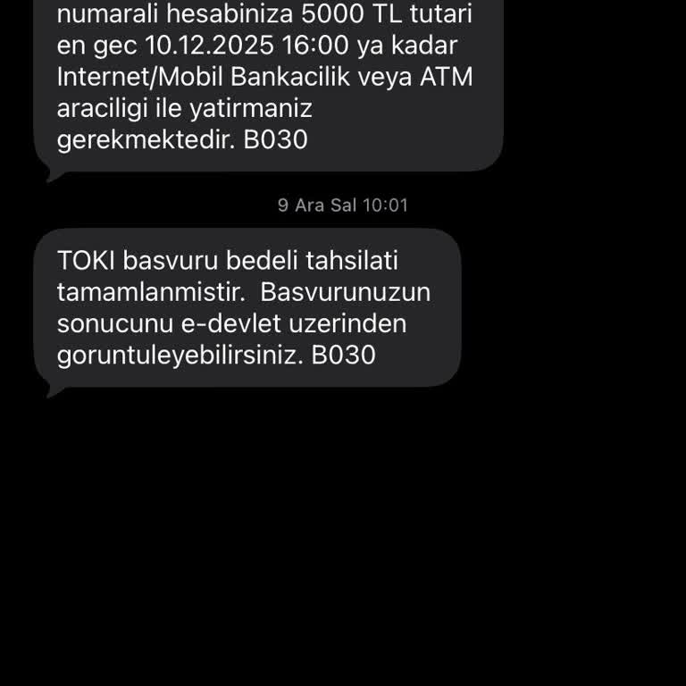Ziraat Bankası ATM’de TOKİ İade İşleminde Telefon Numarası Hatalı Uyarısı