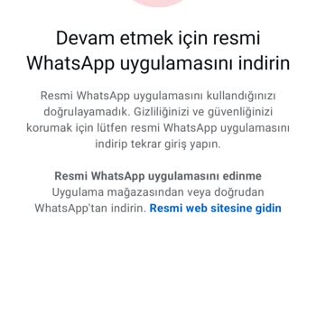 Kendi Numaramla WhatsApp Kurulamıyor Engelleme Şüphesi