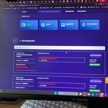 Satın Alınan 8900 VP’nin Yarımının Yüklenmemesi Ve Destekten Cevap Gelmemesi