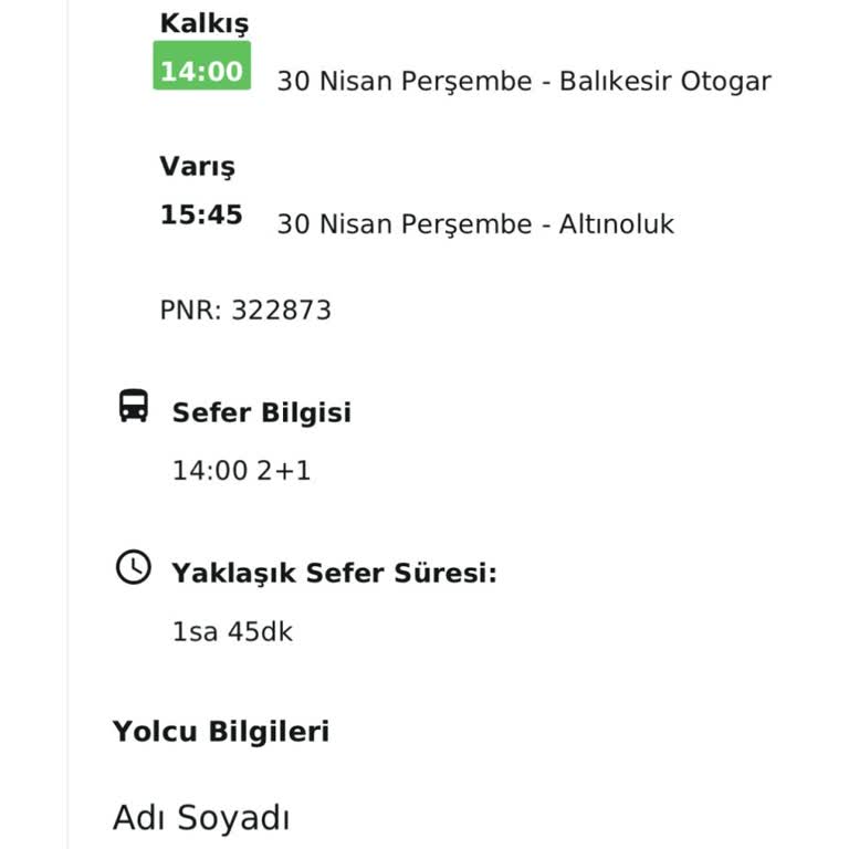 Bilette Yanlış Kalkış Yerinden Dolayı Taksi Masrafı Ve Telafi Talebi