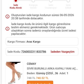 Aras Kargo Şubesinde İade Reddi Ve Kaba Davranış