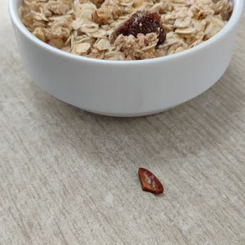 Granola Ürününde Sert Kabuk Parçası Diş Hasarına Yol Açtı