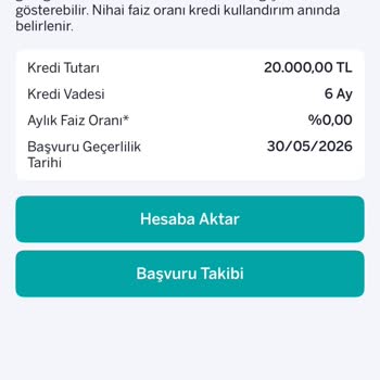 Mobil Bankacılıkta 3 Aylık 0% Kredi Vadesi 6 Aya Değişiyor Ve İşlem Yapılamıyor