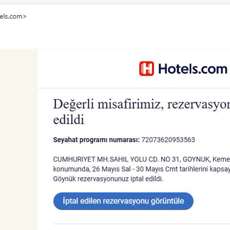 İptal Sonrası Ödeme İadesi Hâlâ Gelmedi