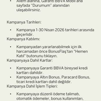 Garanti BBVA Ailem Ücretsiz Dijital Platform Aboneliği Kartıma Tanımlanmadı