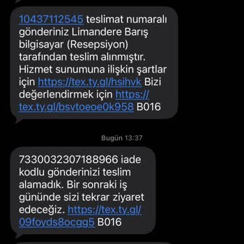 Trendyol Express’te İade Kargolarının Alınamaması Ve Tekrarlanan Süreç Aksaklıkları