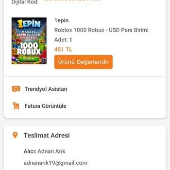 Siparişimde 1000 Robux Olması Gereken Kodda Sadece 244 Robux Geldi