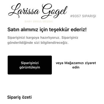 Larissa Gogel Renk Bilgisi Verilmemesi ve İadenin Gecikmesi