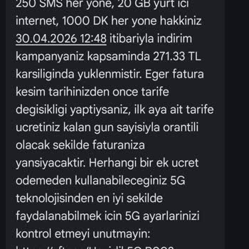 Vodafone'dan Yanıltıcı Bilgilendirme Ve Erken Başlatılan Yeni Taahhüt