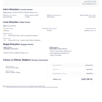 Enuygun'da İptal Edilen Uçuşun İadesi Uzun Süre Bekliyor Ve Müşteri Hizmetine Ulaşılamıyor