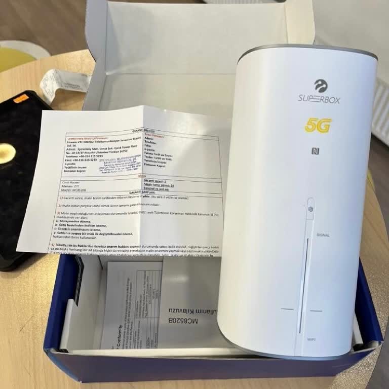 Uyumsuz Adrese Verilen 5G Superbox İçin Cayma Bedeli Talep Ediliyor
