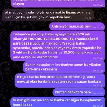 Kripto Çekim İsteğim Reddedildi, Zorla Banka Çekimi Sonrası Bakiyeme El Konuldu