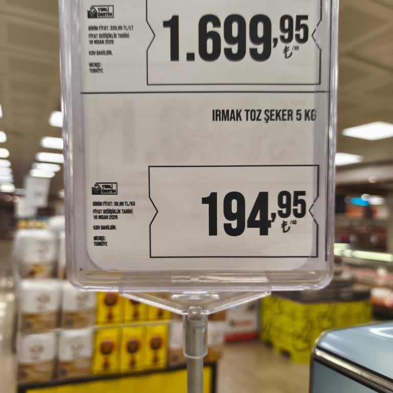 Migros Şubesinde Etiket Ve Kasa Fiyatı Arasındaki Fark İçin İade Talebi