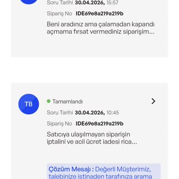 İdefix’te Sipariş Gönderilmedi ve Müşteri Desteği Yanıt Vermedi