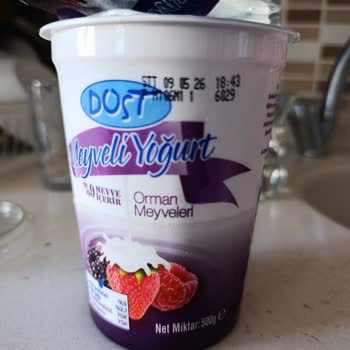 Son Kullanma Tarihi Geçmemiş Olmasına Rağmen Küflenmiş Dost Yoğurdu