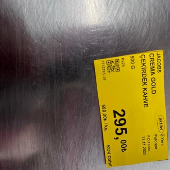 BİM Mağazalarında Jacobs Kahve Stok Ve Fiyat Tutarsızlığı