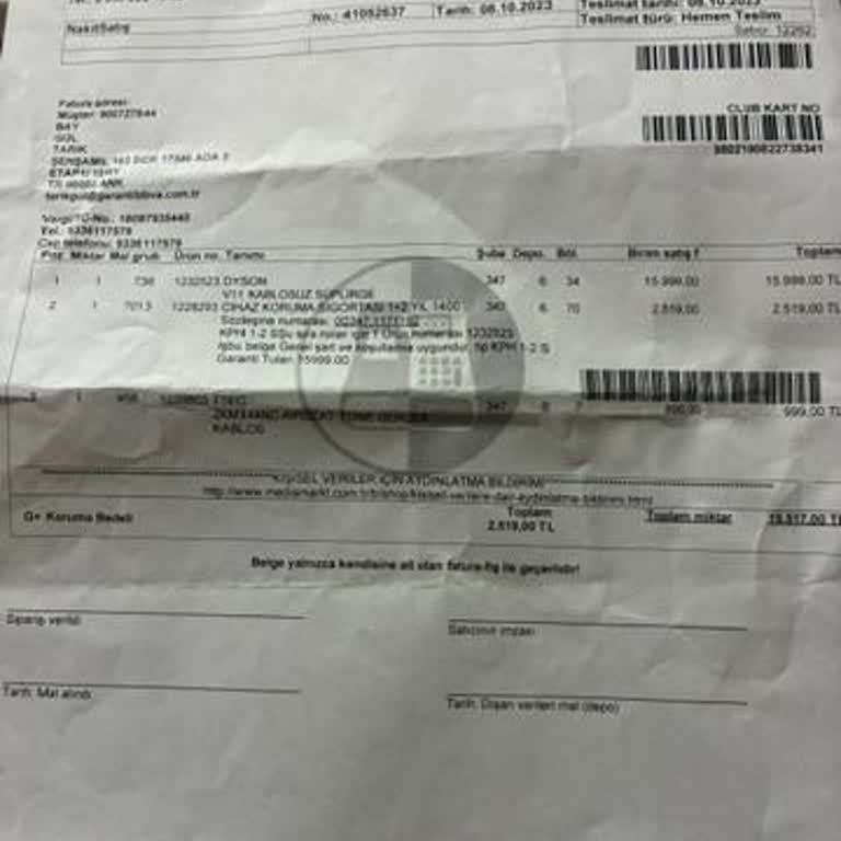 Satışta Yanıltıcı Sigorta Bilgileri Nedeniyle Kırılan Süpürge Kapsam Dışında