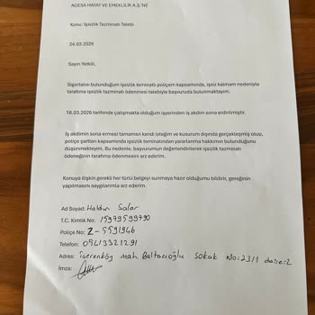 Akbank İşsizlik Sigortası Tazminatı Haksız Şekilde Reddedildi
