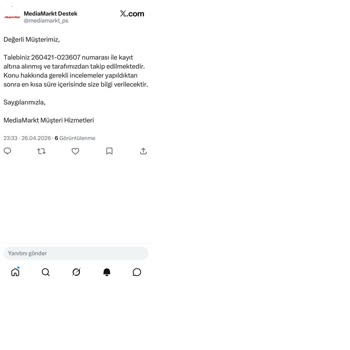 Pazarama’da Sipariş Edilen Buzdolabının Teslim Edilmemesi Ve Acil İade