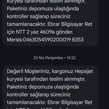 İade Talebim Çizik Bahanesiyle Haksız Şekilde Reddedildi