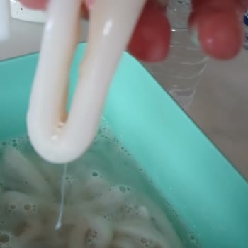 MetroChef Donuk Halka Kalamarları Kirli Ve Zarları Alınmamış
