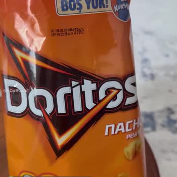 Doritos Nacho Peynirli Cipsinden Kalıplaşmış Bir Madde Çıktı