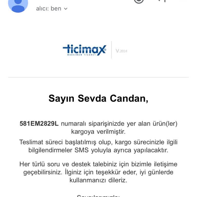 Kargom Kayboldu Ve Stok Bilgisi Yanlış Verildi